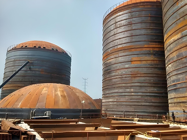 金东焦粉钢板仓